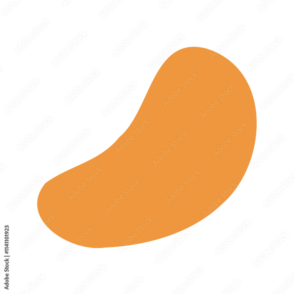 orange shape element orange shape element