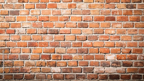 Rustic Red and Brown Brick Wall Background  Timeless beauty of rustic brick wall background concept.