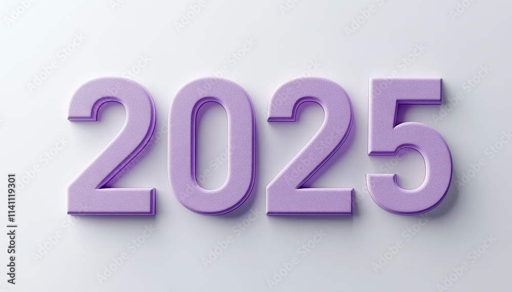 Lavender Number Two Thousand Twenty Five Lavender Number Two Thousand Twenty Five