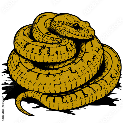 illustration of a snake