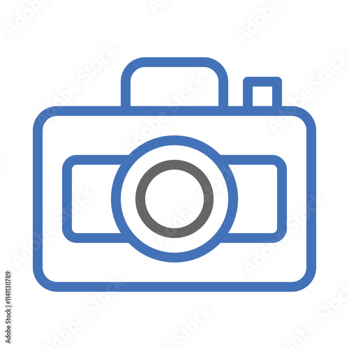 Camera icon. Concept of photography, image, and technology.