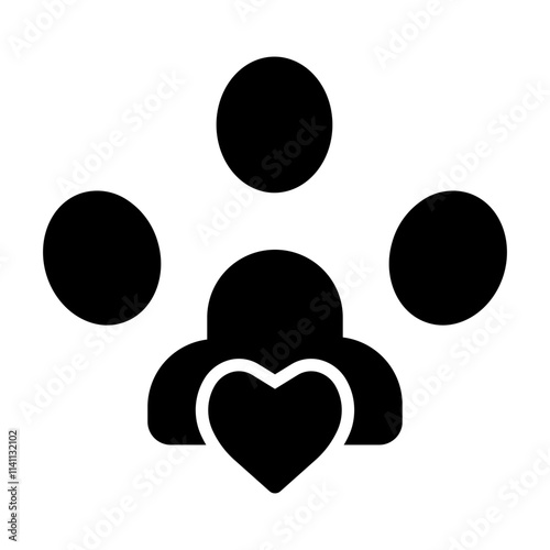 pet donation Solid icon
