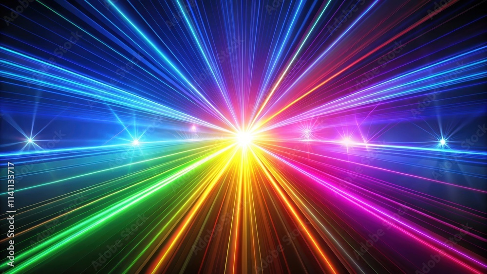 Glowing and flickering laser rays from bottom to top, light, ray, star, abstract, background, glowing, flickering, laser, bright Glowing and flickering laser rays from bottom to top, light, ray, star, abstract, background, glowing, flickering, laser, bright