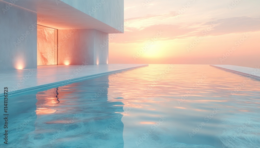 Fototapeta premium Minimalist White Gradient Background Serenity and Simplicity in Modern Abstract Design