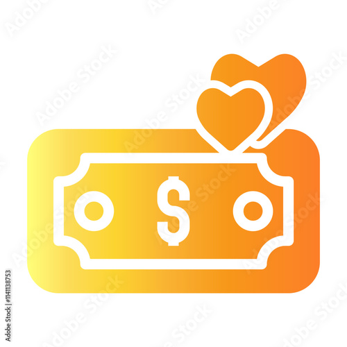 give money Gradient icon