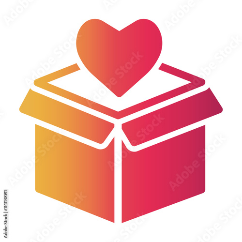 box Gradient icon