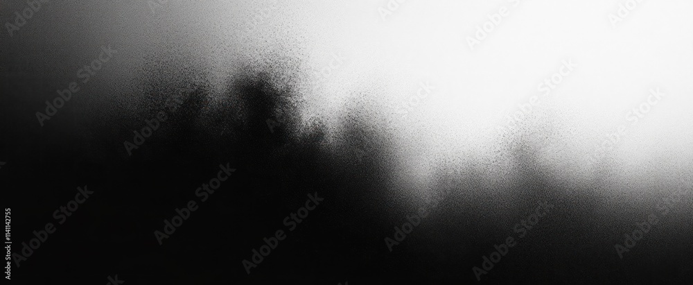 Fototapeta premium Black White Gradient Abstract Textured Background Soft Lighting Calm Atmosphere