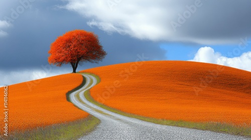 Vibrant agricultural landscapes fading into barren land, highlighting the escalating consequences of global warming and accelerating climate change.