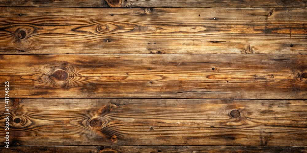 Naklejka premium Old weathered brown wood texture with chipped and deteriorated surface , aged, vintage, rough, texture, background, grunge, wooden