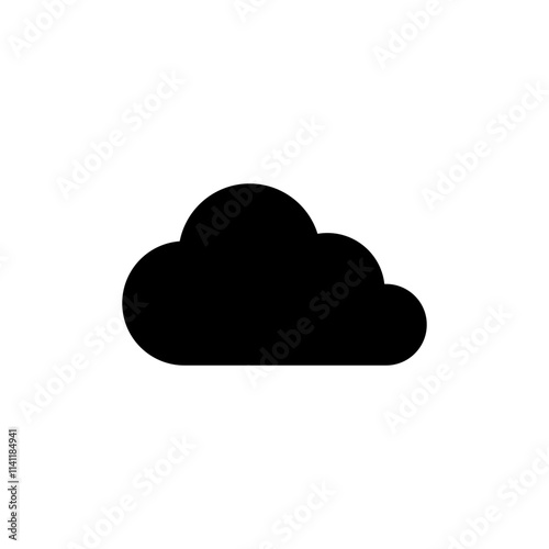 Cloud icon logo design. cloud sign and symbol