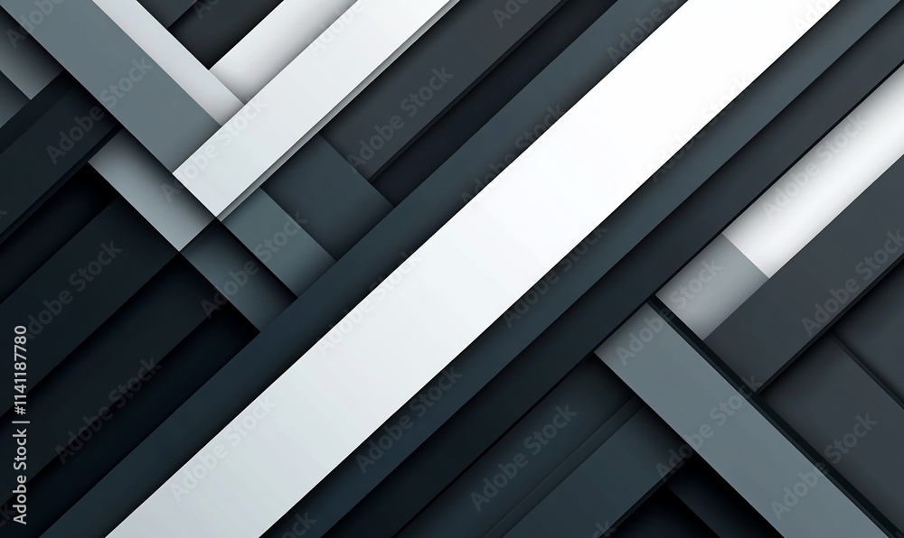 Abstract grayscale diagonal stripes pattern background. Abstract grayscale diagonal stripes pattern background.