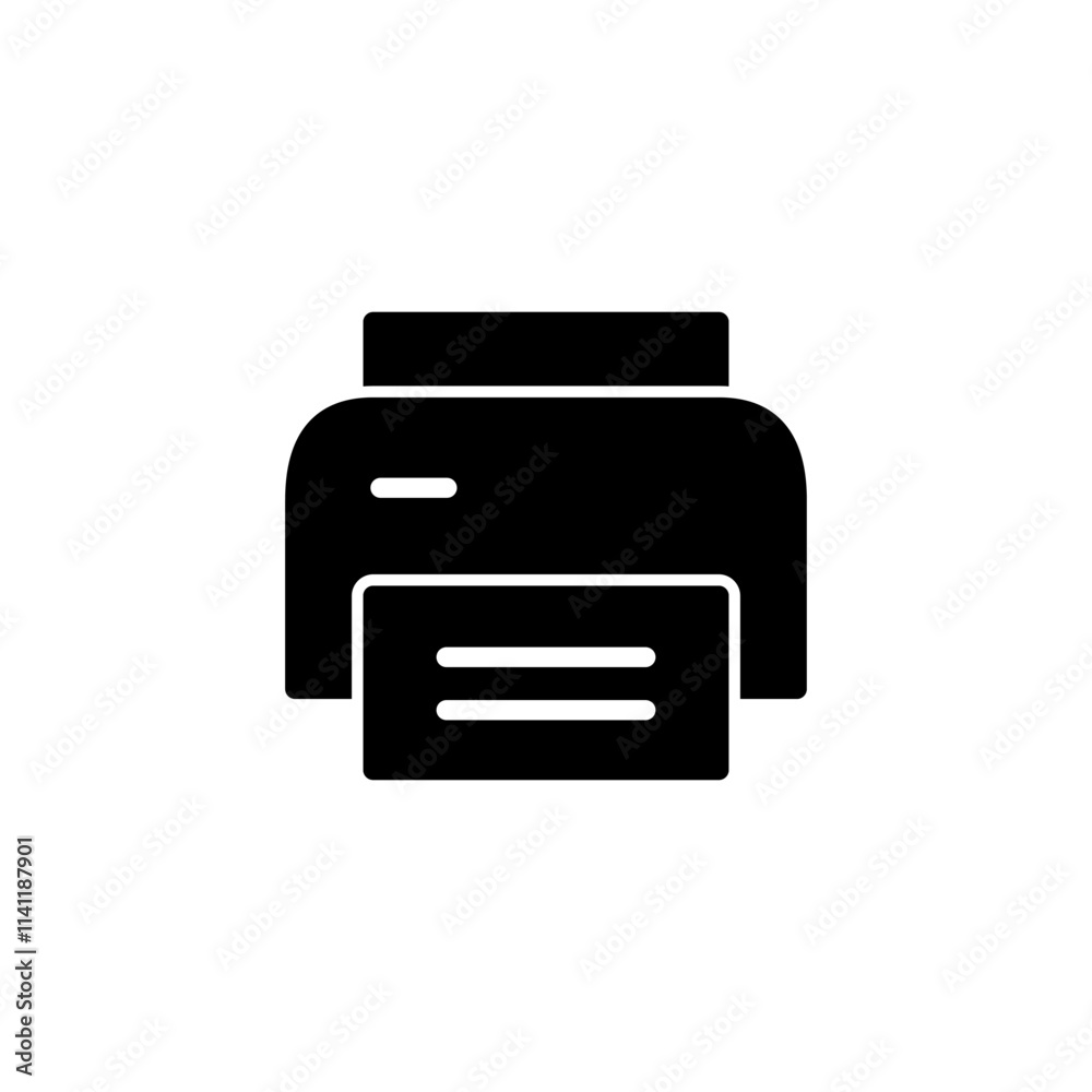 Print icon logo design. printer sign and symbol Print icon logo design. printer sign and symbol