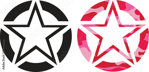 Army Pink Star2.eps