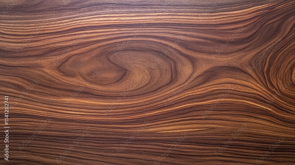 Smooth and polished dark brown wood grain with luxurious texture and depth Smooth and polished dark brown wood grain with luxurious texture and depth