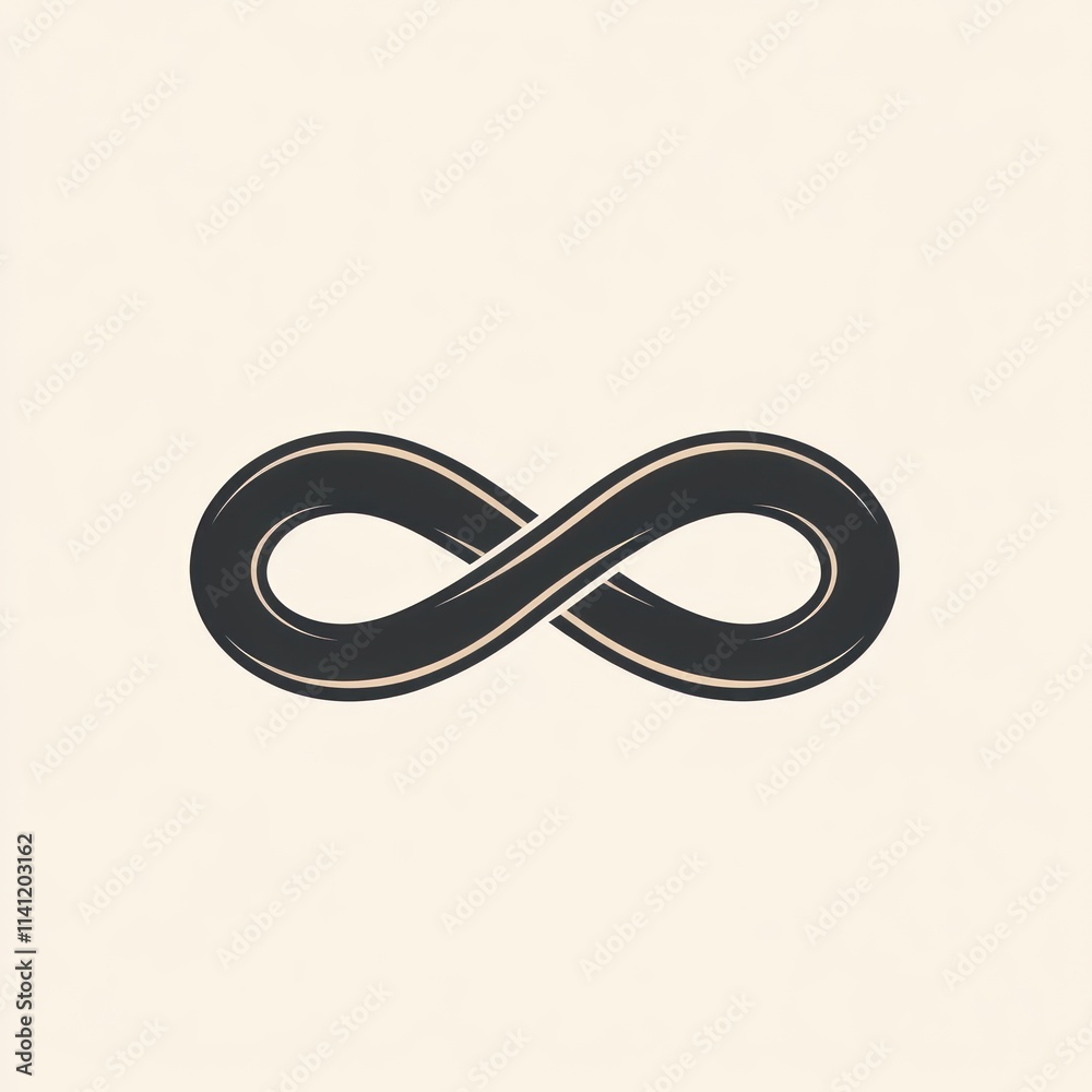 A stylized infinity symbol representing endlessness or continuity. A stylized infinity symbol representing endlessness or continuity.