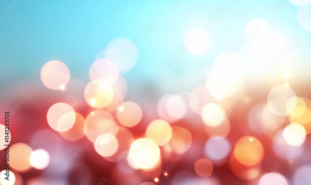 A soft-focus background with colorful bokeh lights. A soft-focus background with colorful bokeh lights.