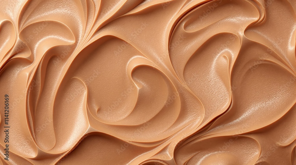 Fototapeta premium Close-Up of Surface with Mocha Mousse Texture