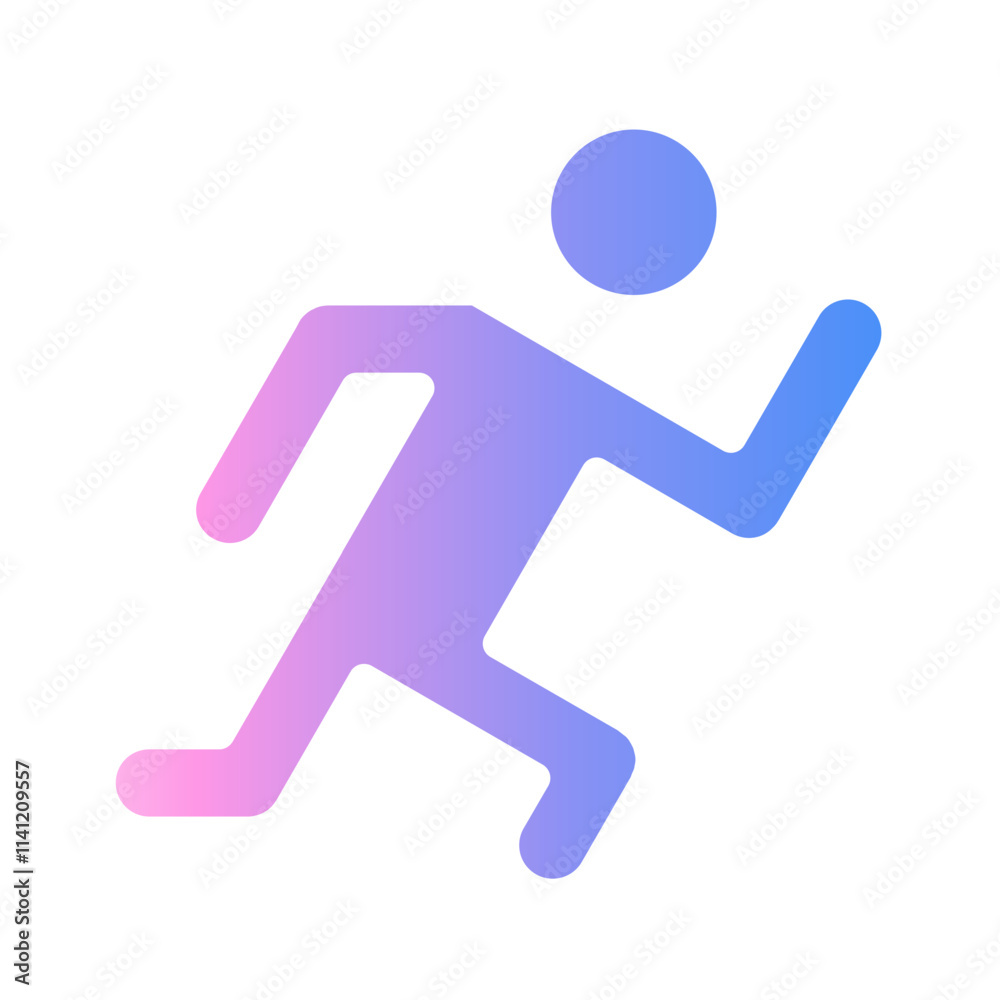 athlete Gradient icon athlete Gradient icon