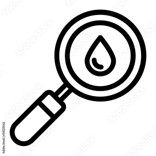droplet Line Icon