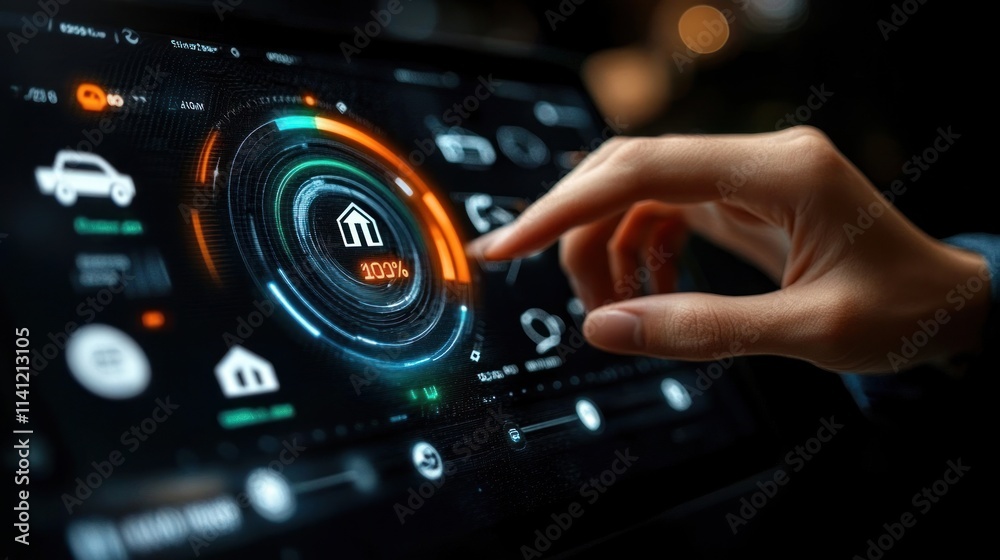 Credit Score Analysis Dashboard Futuristic Digital Interface Business Evaluation Finance Metrics Credit Score Analysis Dashboard Futuristic Digital Interface Business Evaluation Finance Metrics
