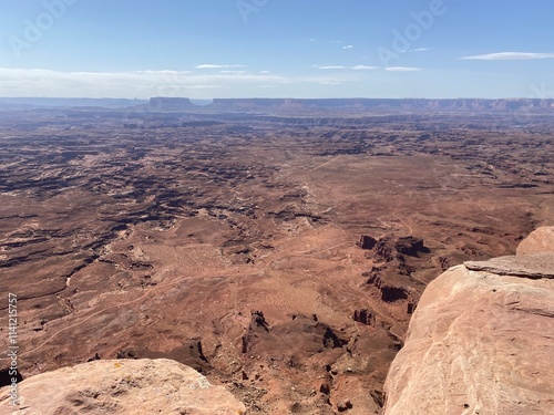 Needles Overlook Hiking Trail in Utah photo