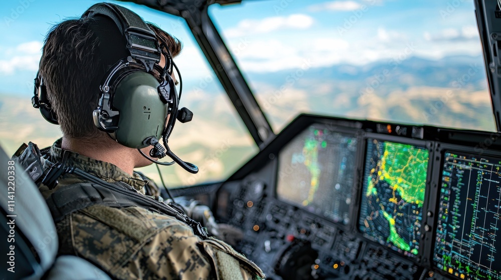 Strategic operations command center military base holographic displays high-tech environment aerial view futuristic technology Strategic operations command center military base holographic displays high-tech environment aerial view futuristic technology