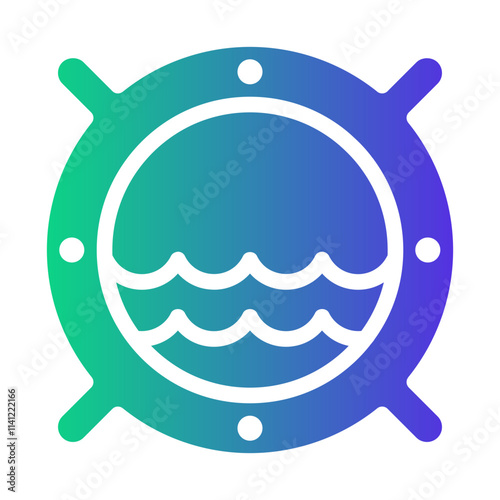 wave Gradient icon