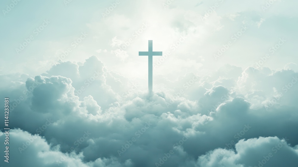 Cross in the Clouds: A Symbol of Hope Cross in the Clouds: A Symbol of Hope