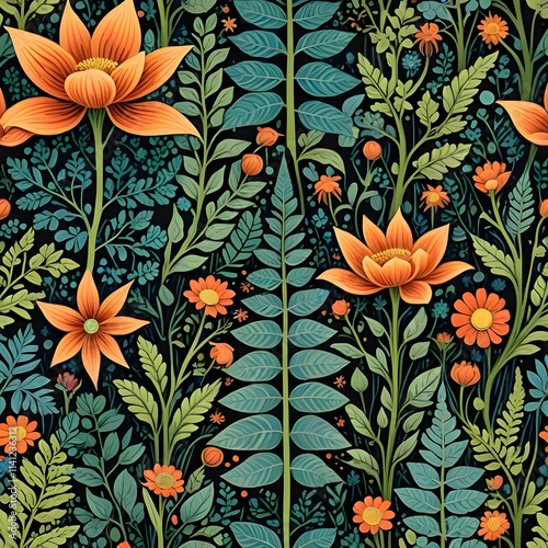 seamless floral pattern