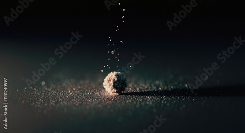 particles abstract background