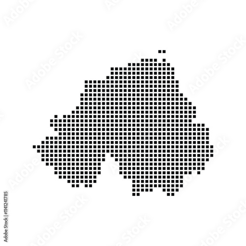 northern ireland map icon
