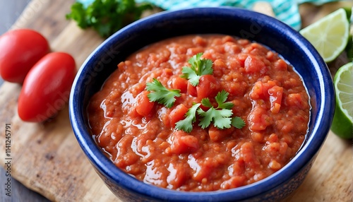 homemade salsa ranchera photo