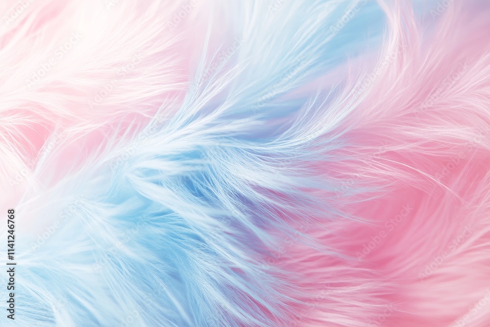 Soft and Fluffy Textile Background in Gentle Pastel Colors of Pink and Blue, Perfect for Home Decor, Fashion, and Creative Design Projects Soft and Fluffy Textile Background in Gentle Pastel Colors of Pink and Blue, Perfect for Home Decor, Fashion, and Creative Design Projects