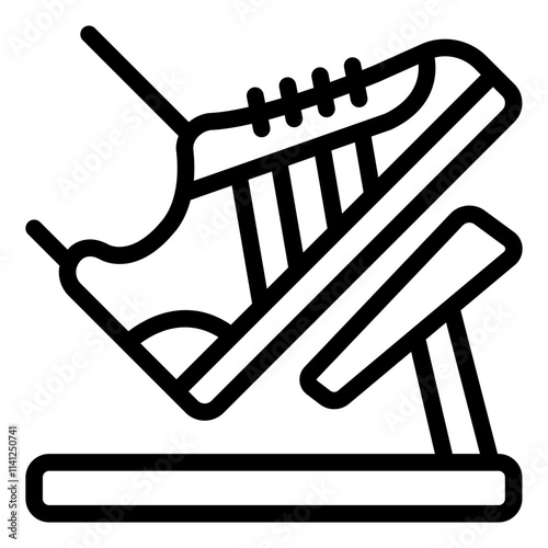 Foot Step Car Pedals outline icon for driving and road safety