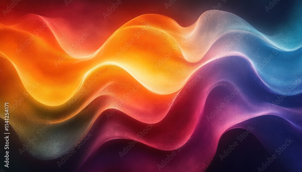 Vibrant Abstract Gradient Background with Orange Green Blue Hues Soft Lighting Smooth Texture Vibrant Abstract Gradient Background with Orange Green Blue Hues Soft Lighting Smooth Texture