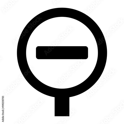 Stop Sign glyph icon for driving and vehicle safety Free Download Stop Sign glyph icon for driving and vehicle safety - GFXLoad