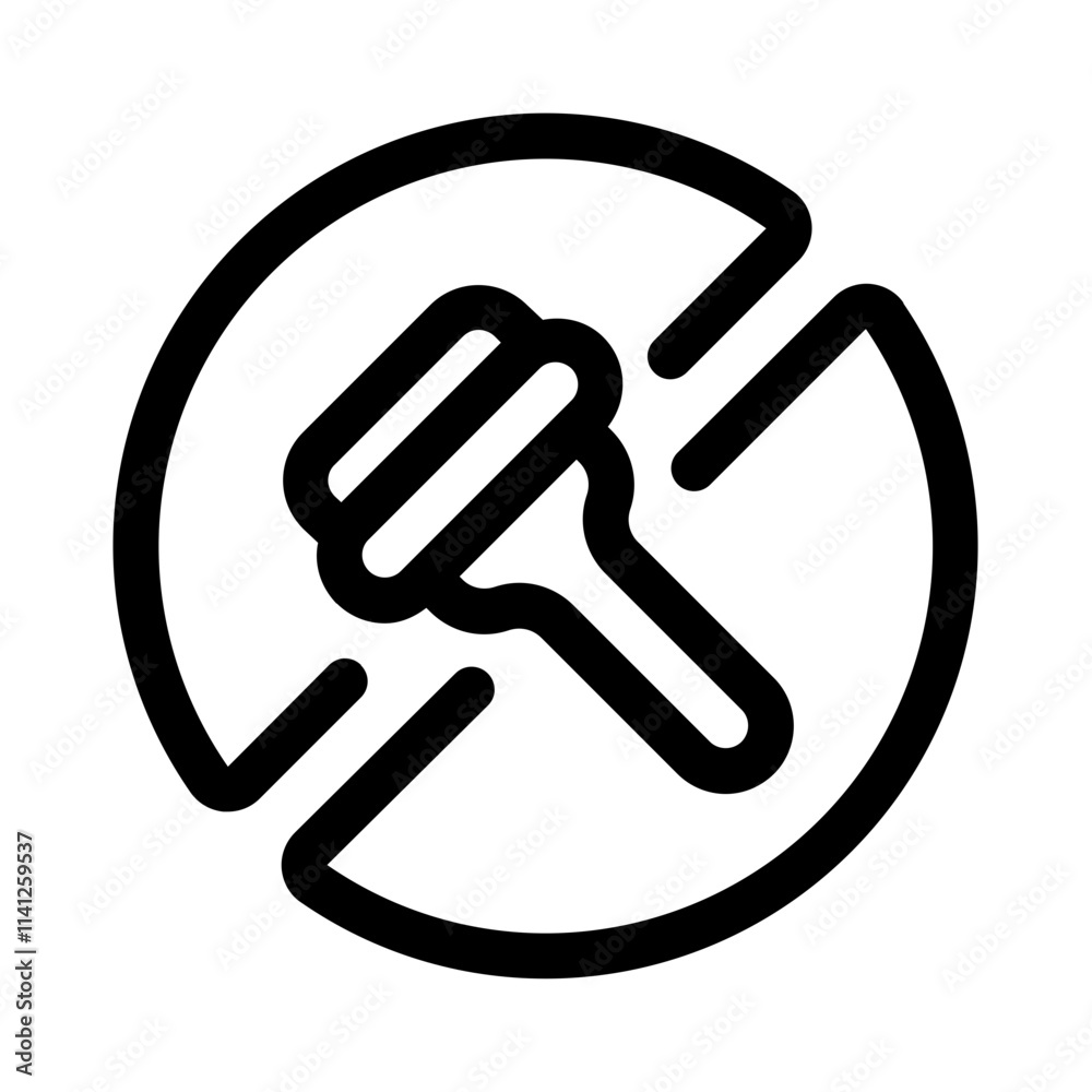 no shaving moustache icon with line style, perfect for user interface projects no shaving moustache icon with line style, perfect for user interface projects