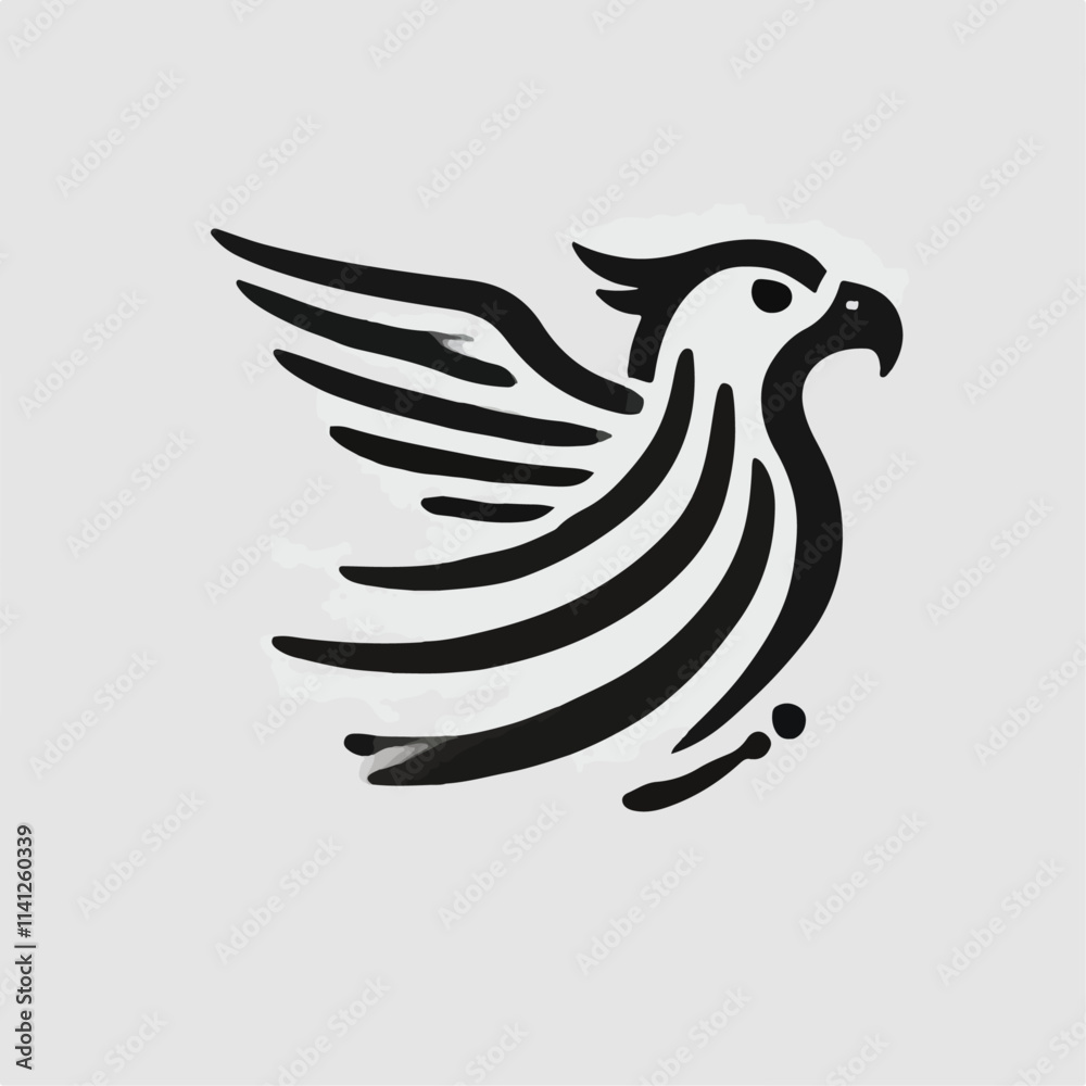 Obraz premium Illustration of bird