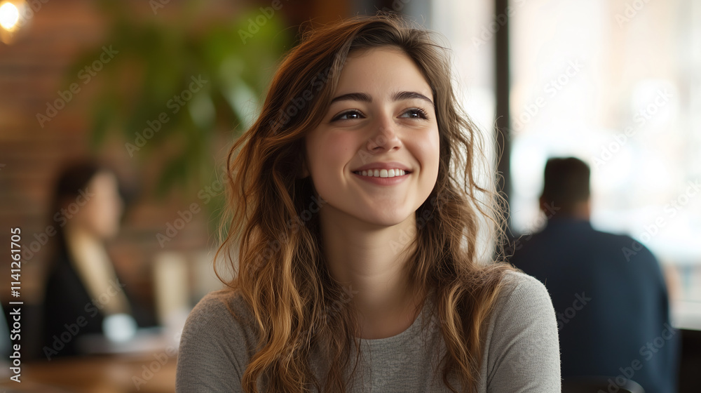 Female software developer smiling as she leads a tech meeting, emphasizing teamwork, project management, and innovation in software development. Female software developer smiling as she leads a tech meeting, emphasizing teamwork, project management, and innovation in software development.