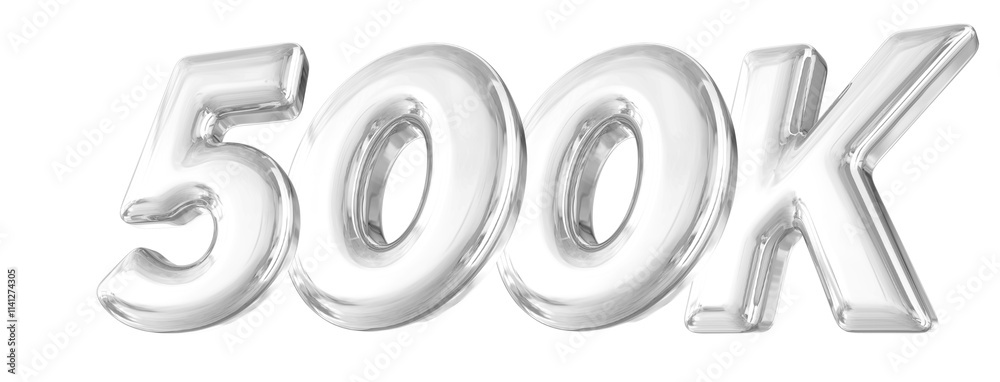 500K Follow Silver 500K Follow Silver