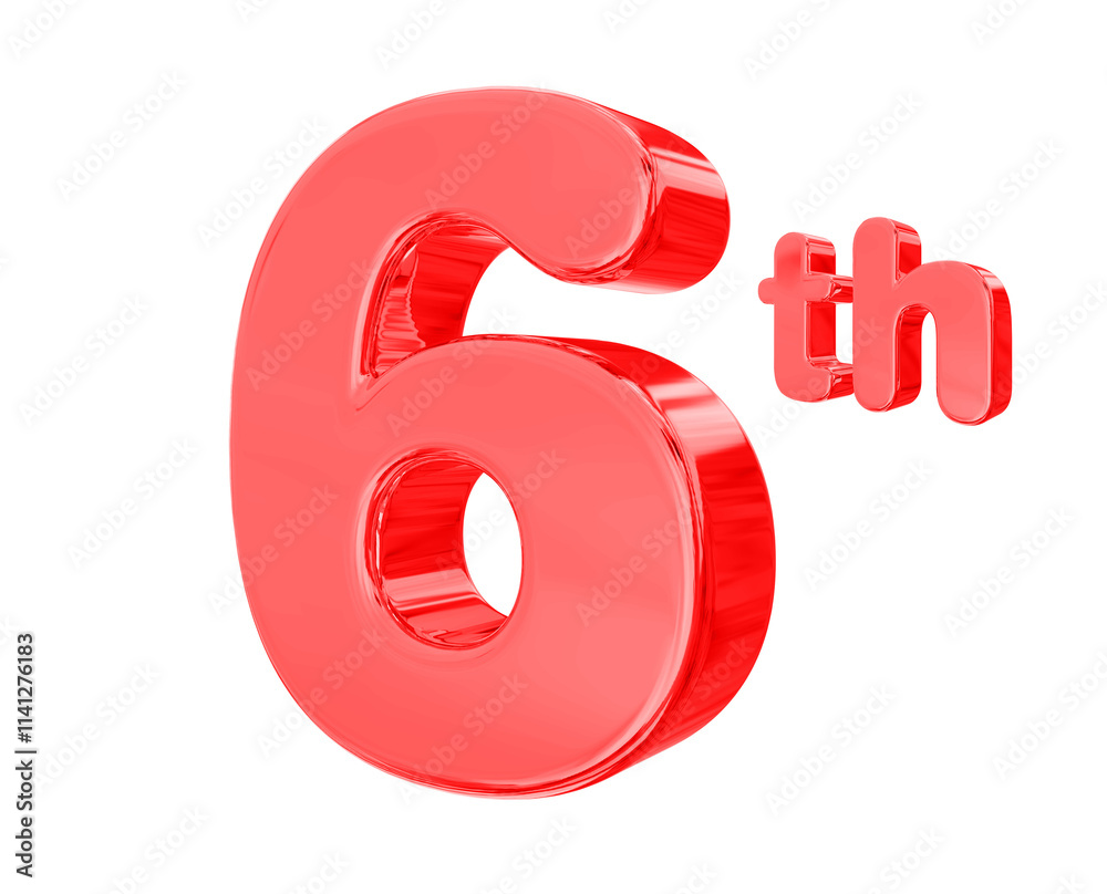 6 Anniversary red 6 Anniversary red
