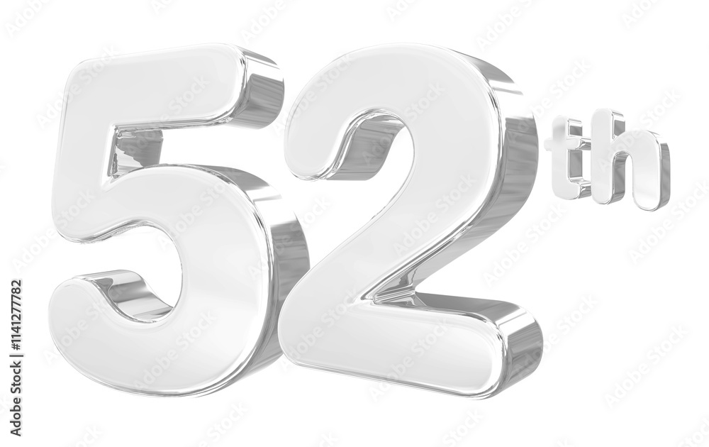 52 Anniversary Silver 52 Anniversary Silver