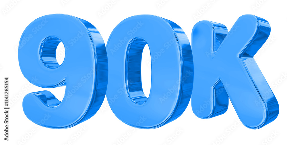 90K Follow Blue 90K Follow Blue