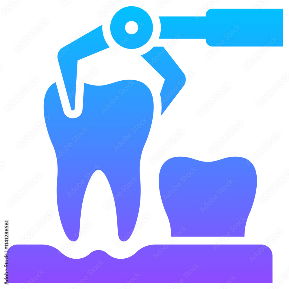 Tooth Extraction Icon Tooth Extraction Icon