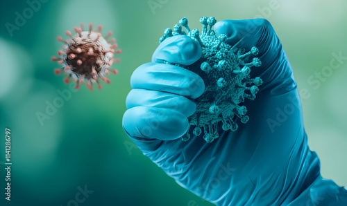 Coronavirus 2019-nCoV Blood Sample. Corona virus outbreaking photo