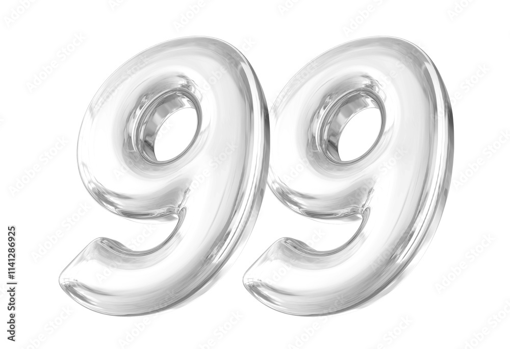 Silver Number 99 Silver Number 99