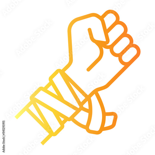 muay Line Gradient Icon