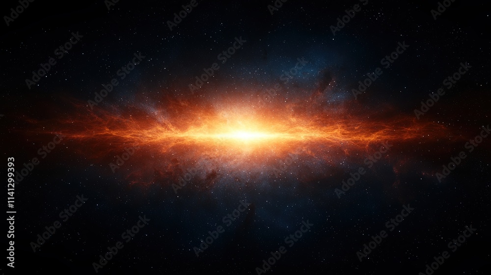 galactic center energy concept. A vibrant cosmic explosion radiates light and energy against a dark starry background, showcasing the beauty of the universe. galactic center energy concept. A vibrant cosmic explosion radiates light and energy against a dark starry background, showcasing the beauty of the universe.