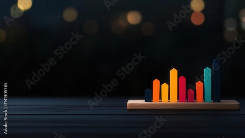 economic risk concept. Digital flyer advertising a workshop on implementing recession protection strategies in volatile markets, Flyer for recession protection workshop, Bright and promotional