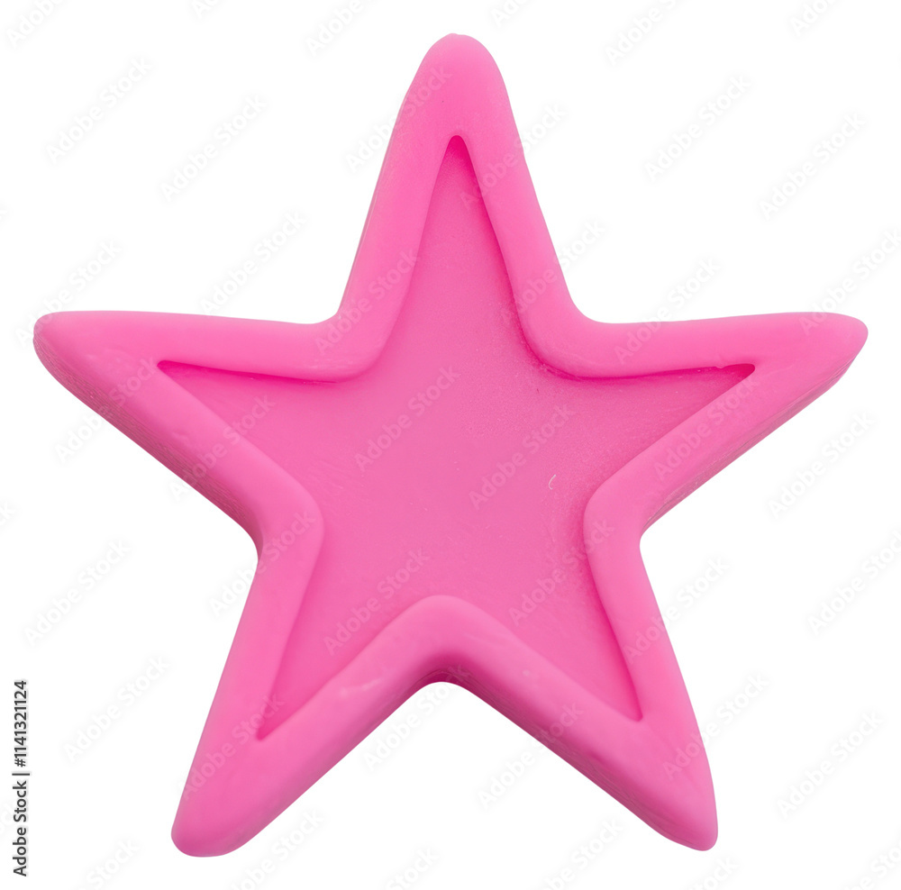 PNG Plasticine star pink white background simplicity. PNG Plasticine star pink white background simplicity.